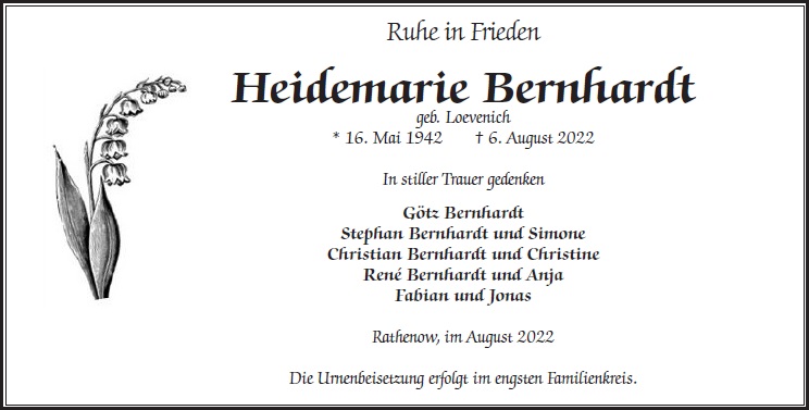 Heidemarie Bernhardt
