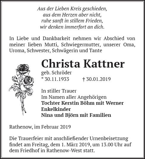 Christa Kattner