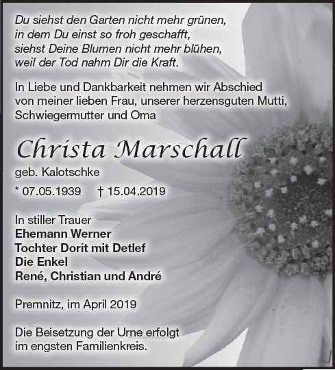 Christa Marschall