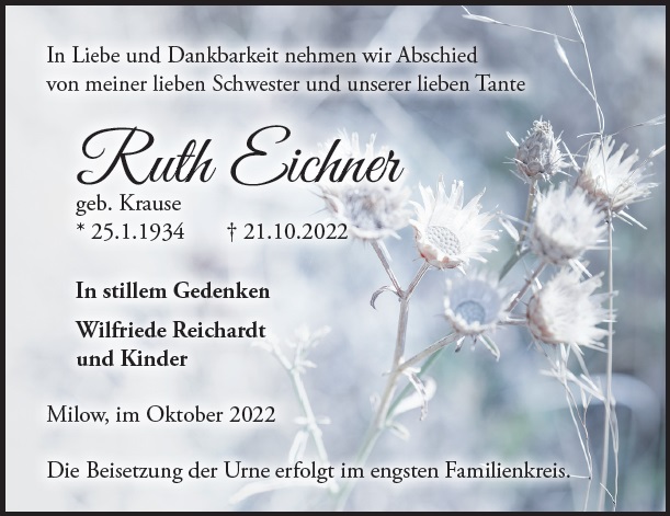 Ruth Eichner