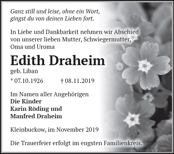 Edith Draheim
