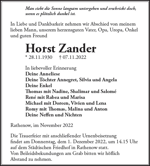 Horst Zander