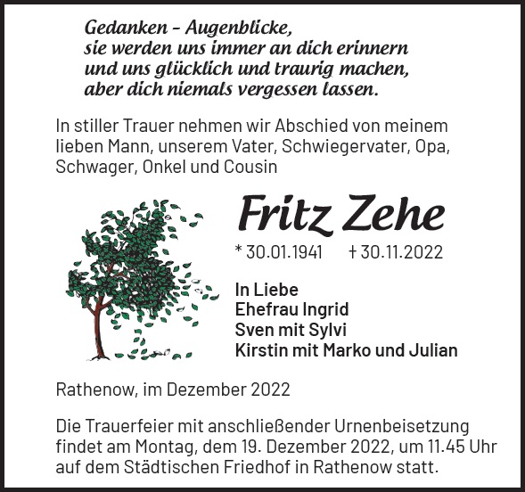 Fritz Zehe