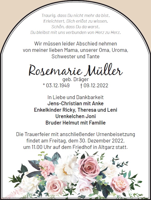 Rosemarie Müller