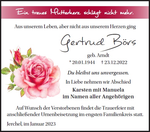 Gertrud Börs