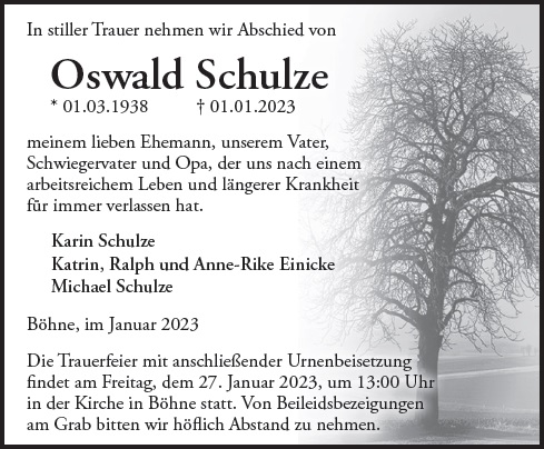 Oswald Schulze