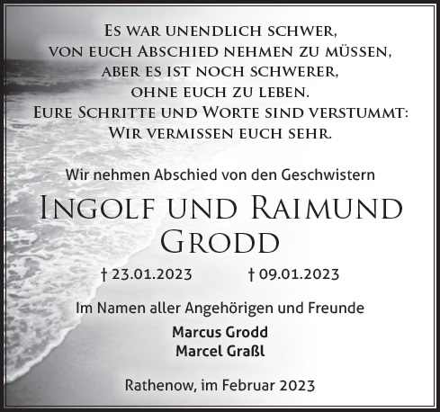 Ingolf und Raimund Grodd