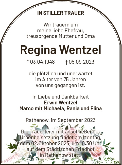 Regina Wentzel