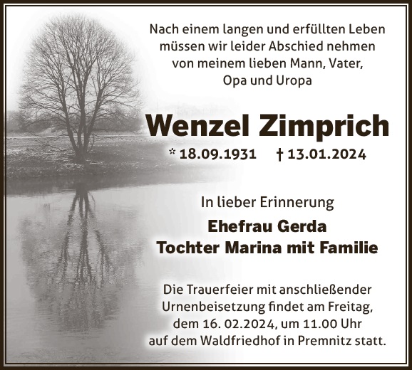 Wenzel Zimprich
