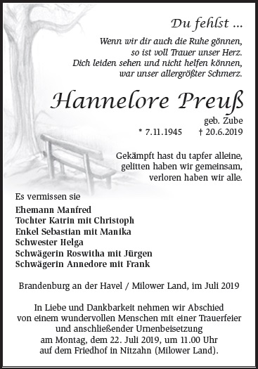 Hannelore Preuß
