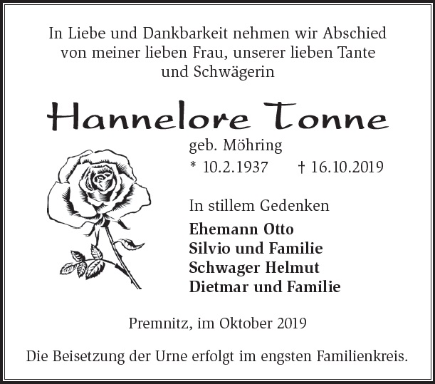 Hannelore Tonne