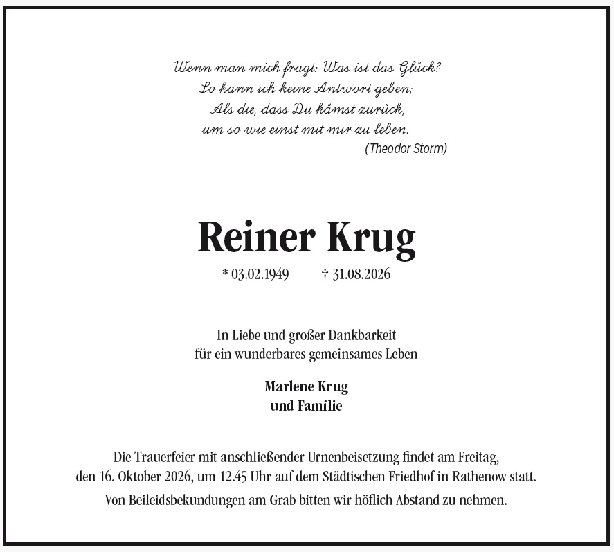 Reiner Krug